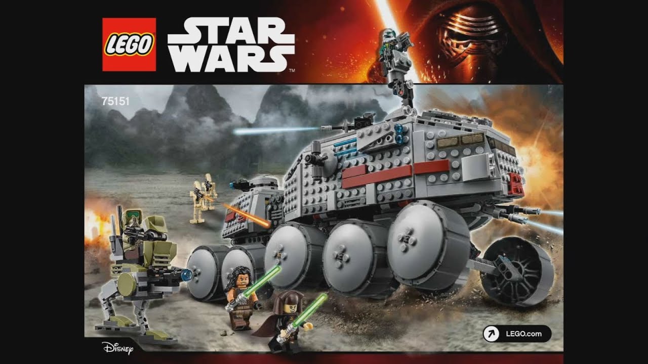 lego star wars tank instructions