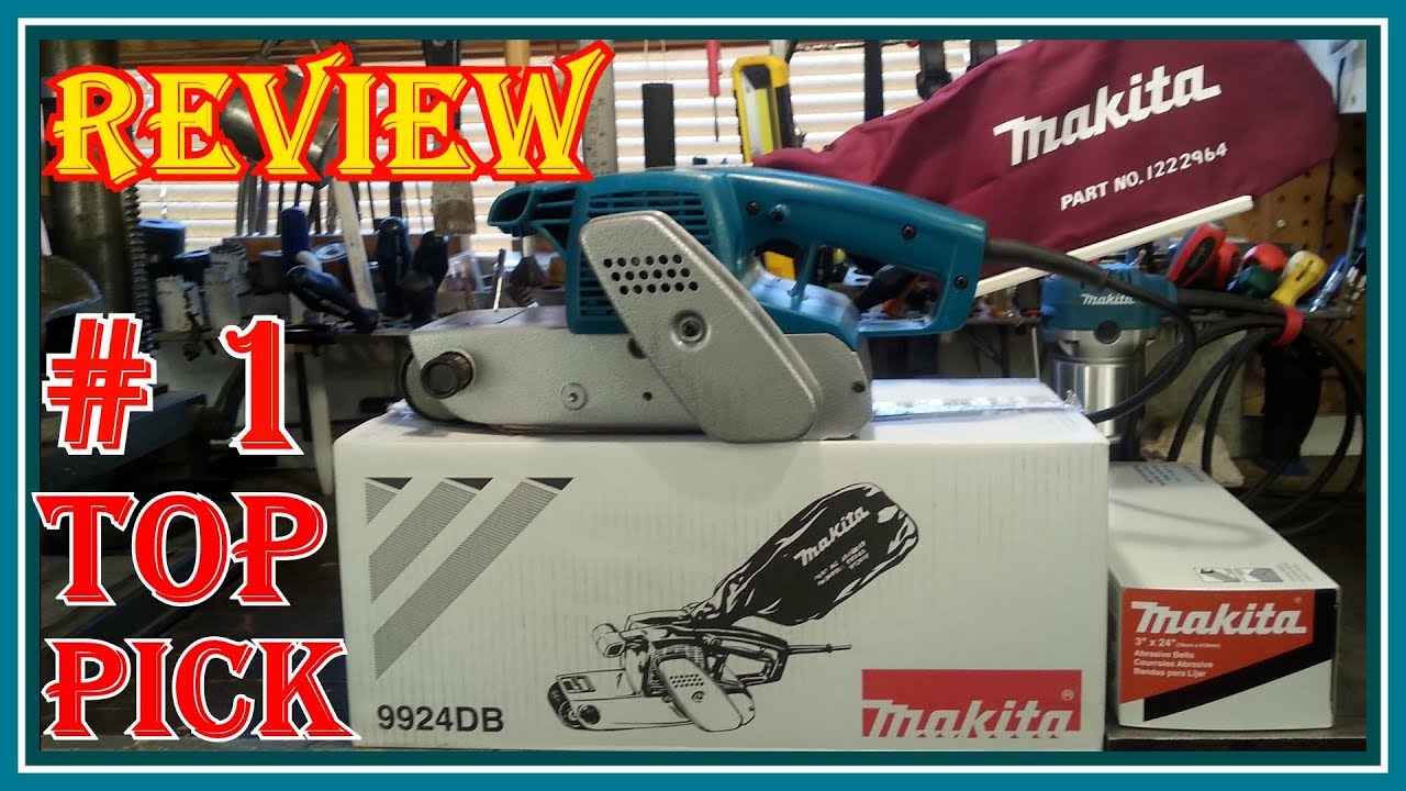 makita belt sander 9924db manual