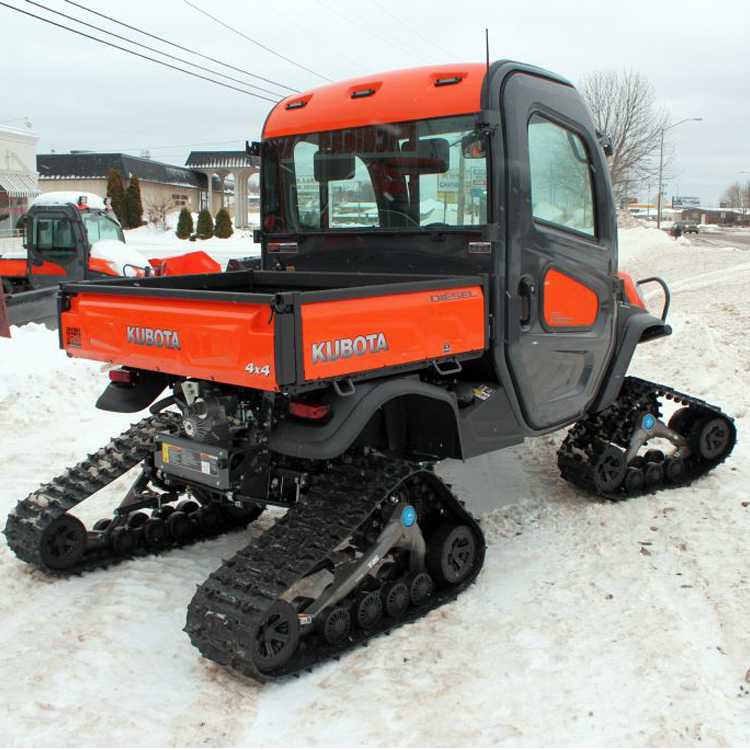 manual lift plow brp atv