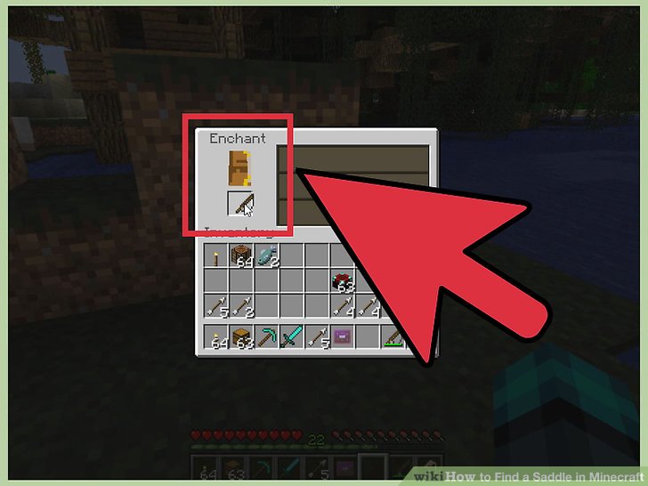 Minecraft how to build a horse saddle