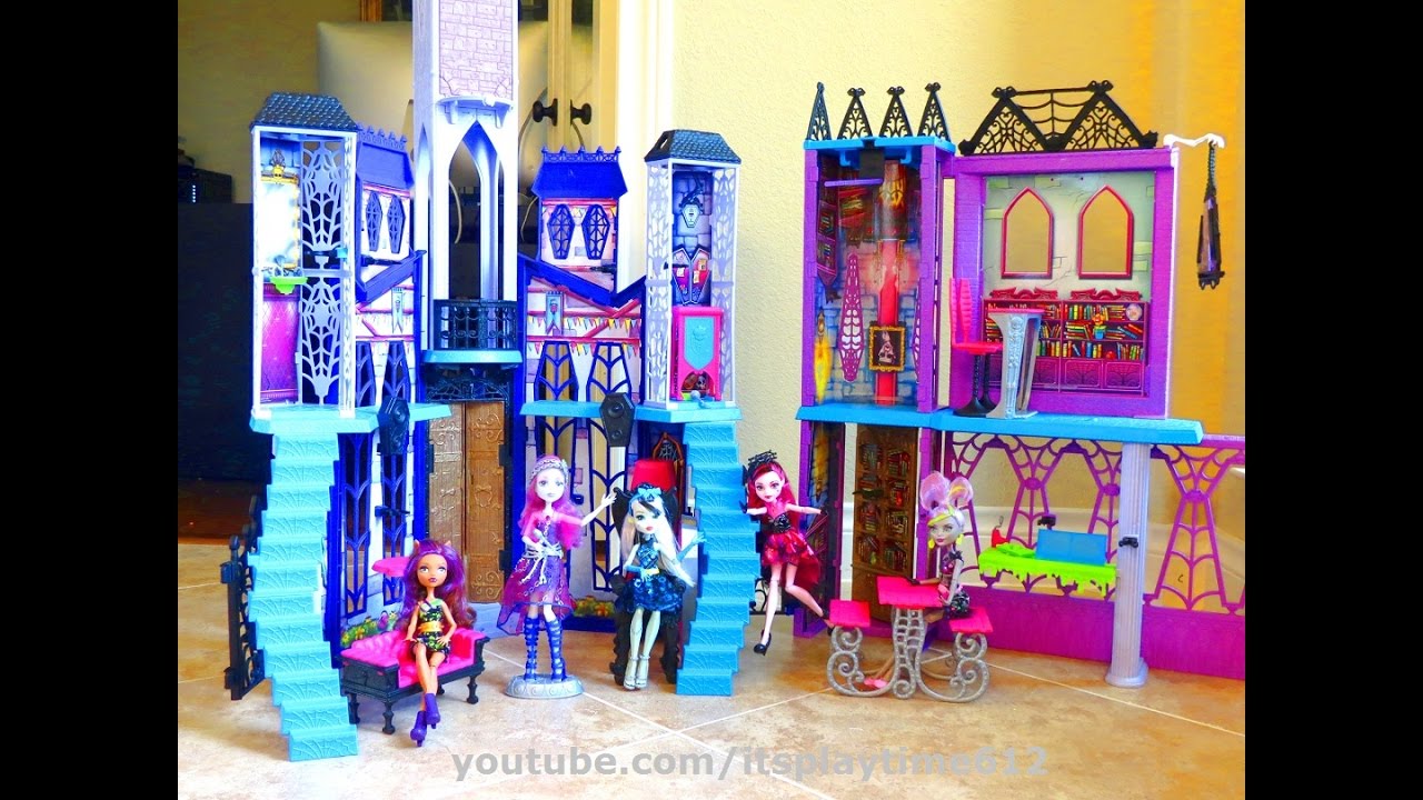 monster high school playset instructions