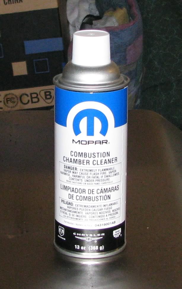 mopar combustion chamber cleaner instructions