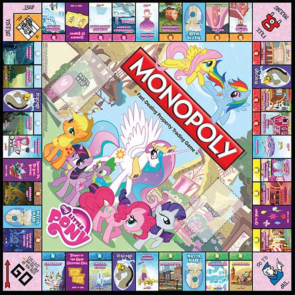 my little pony board game instructions