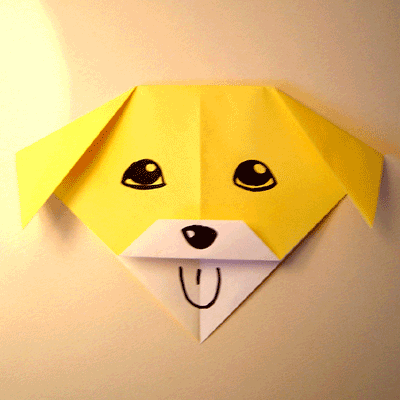 origami koala instructions faces