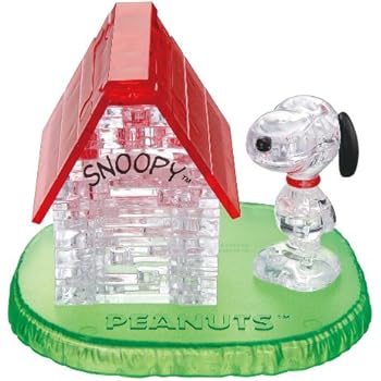 original 3d crystal puzzle snoopy instructions