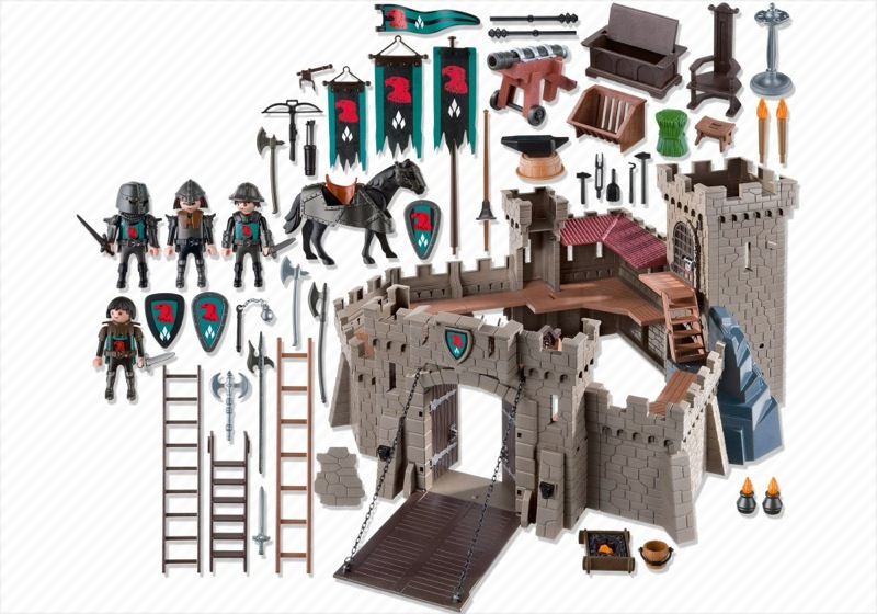 playmobil castle instructions 4865