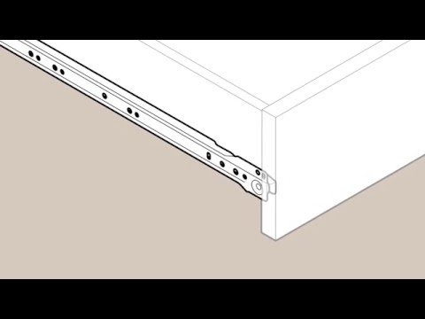 richelieu drawer slides installation instructions