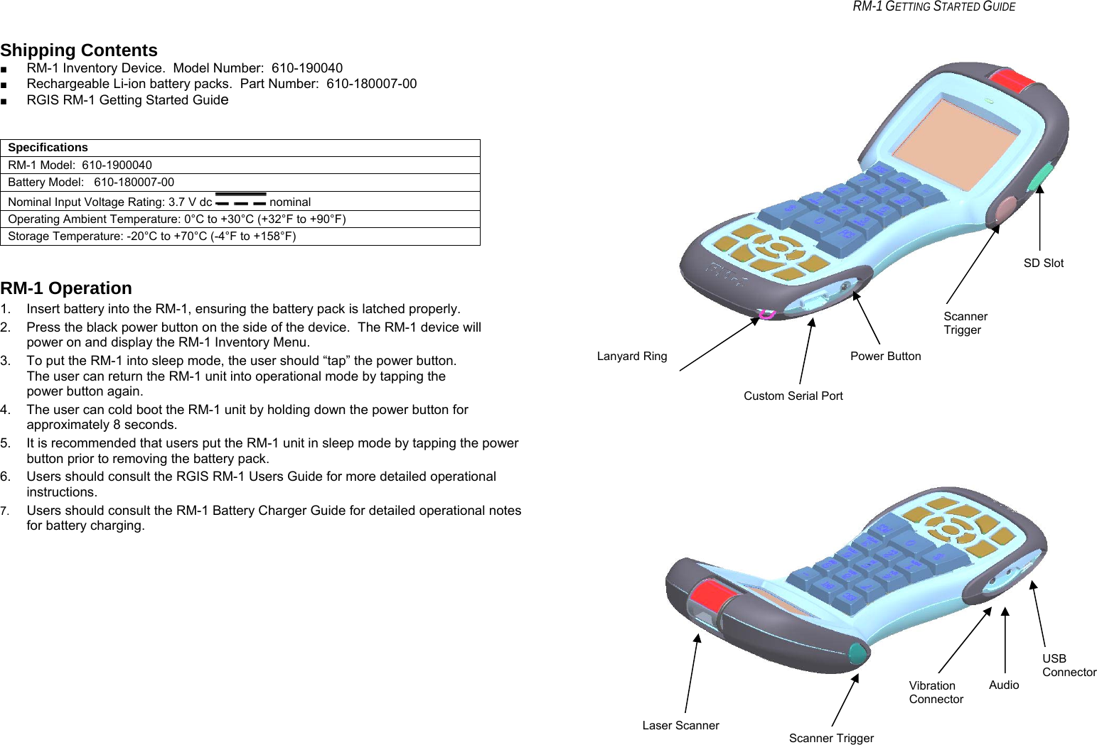 rm 1 inventory scanner manual