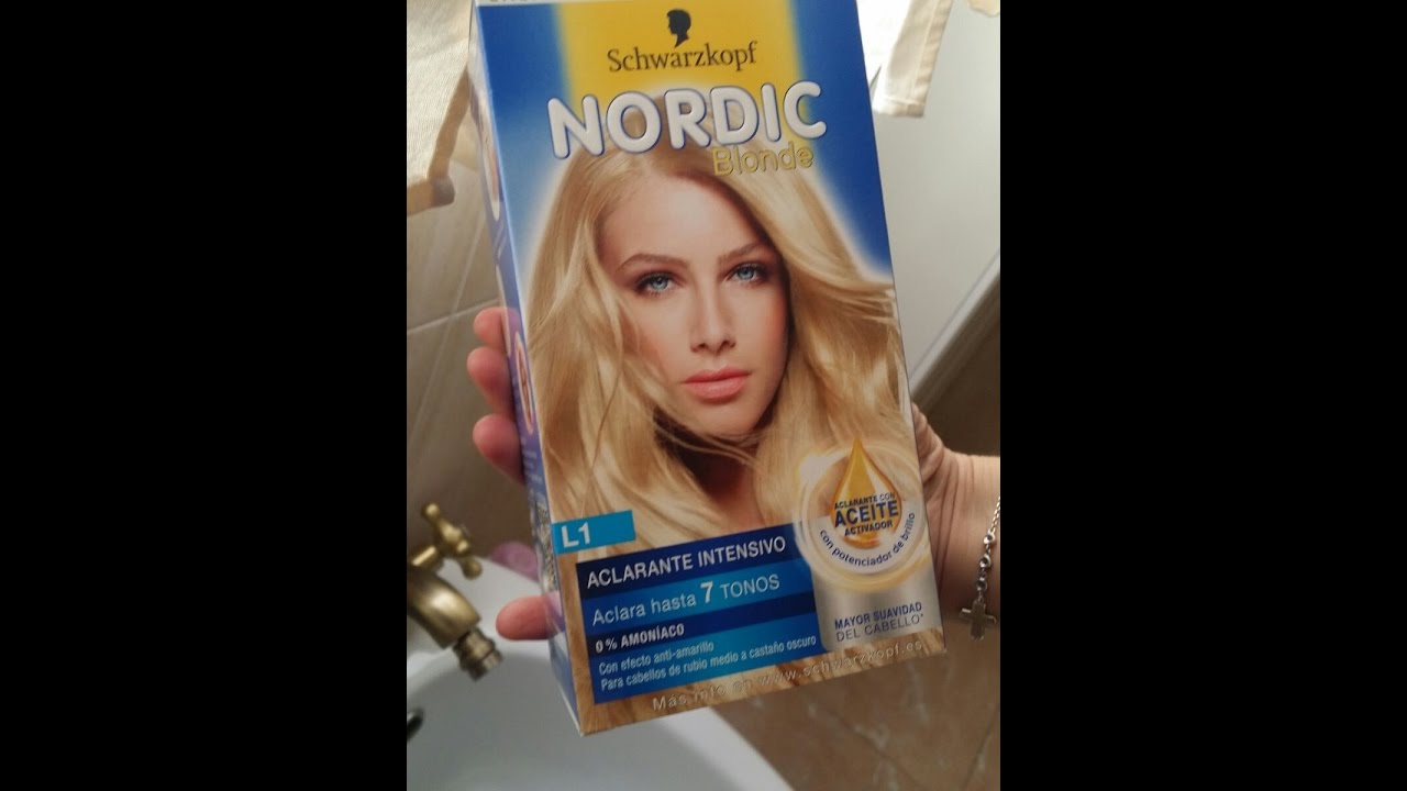 schwarzkopf nordic blonde l1 instructions