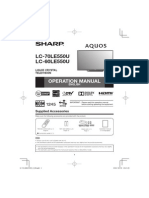 sharp aquos 37 lcd tv manual