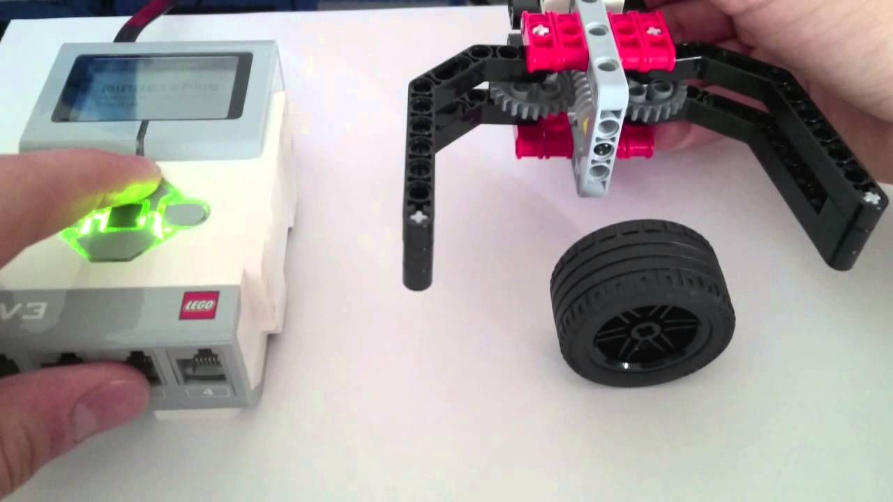 simple lego robot instructions