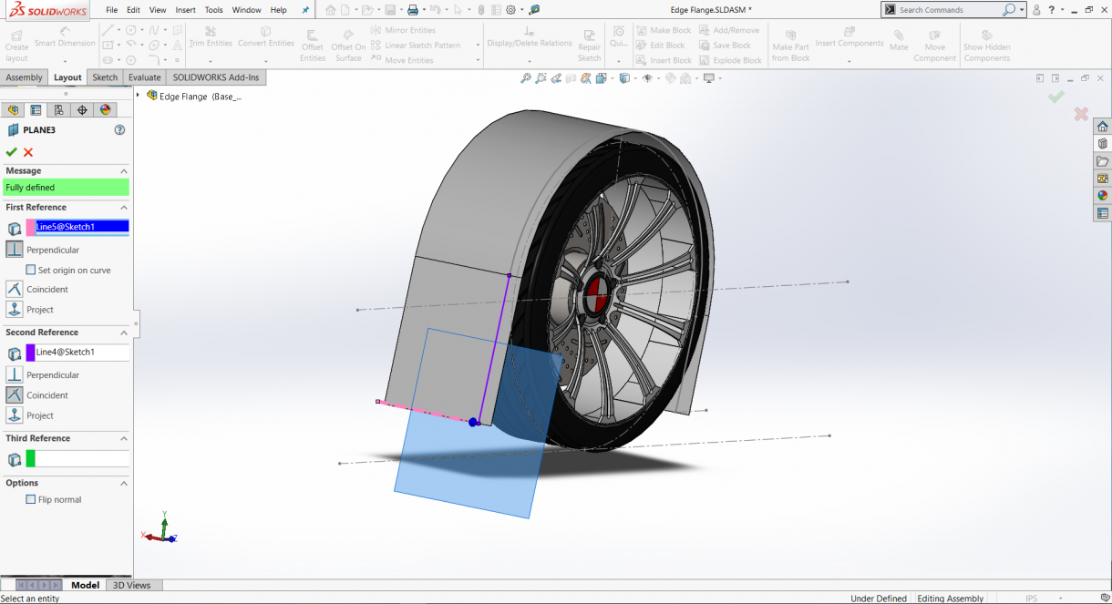 Solidworks how to make in context part moveable