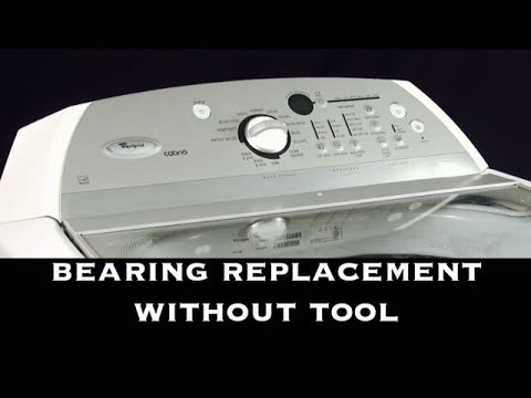 whirlpool cabrio bearing replacement instructions