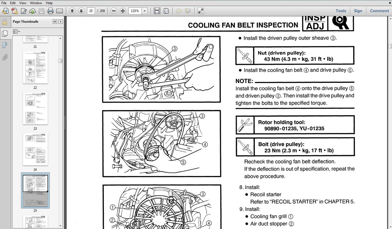 Yamaha g22 golf cart service manual